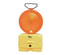 Lampeggiatore per cantiere led luce intermittente gialloambra Giallo