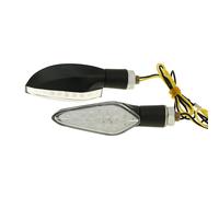 Lampeggiatori Set M10 LED Ombra nera per scooter, moto