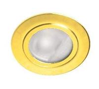 Lampenlux Faretto da incasso per mobili, 7,3 cm, 12 V, G4, in alluminio inossidabile