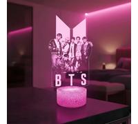 Lampephoto.fr - Lampada 3D Gruppo Musicale K-Pop con Luce Notturna LED Touch, Effetto Ologramma 3D, Idea Regalo per Natale e Compleanno per Bambini e Adolescenti, Ragazzi e Ragazze, Decorativo TOP