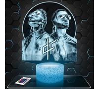 Lampephoto.fr - Lampada 3D Rapper P nl, Luce Notturna Tattile Rapper Pnl, Illusione 3D Led, Idea Regalo di Natale per Ragazzi e Ragazze Lampada da Notte per Bambini o Adulti, Regalo, Gadget TOP