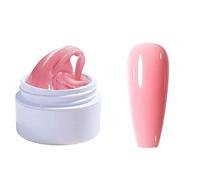 lamphle Colla liquida per unghie Ingredienti sicuri Decorativi Delicati Non-Stick Mano DIY Nail Art Extension Gel per Nail Salon Colore della pelle