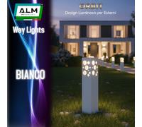 Lampioncino da Giardino Palo illuminazione Esterno Way Lights Orbit Made Italy
