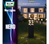 Lampioncino da Giardino Palo illuminazione Esterno Way Lights Orbit Made Italy