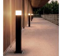 Lampioncino Esterni Superficie 74cm Augusta Nero Lampioncino Augusta Inicio