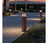 Lampioncino LED Ideal Lux Boeing, marrone caffè, altezza 40 cm IDEAL LUX