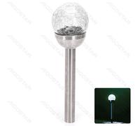 Lampioncino LED solare in acciaio inox 6500K