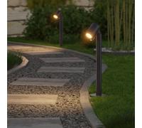 Lampioncino LED STEINEL Way SC, con sensore, nero, IP65, RGBWW Steinel