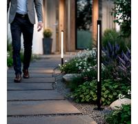 LEDKIA LIGHTING Lampioncino per Esterni LED 12-24W 80-160 cm Superficie Calax 1600 mm