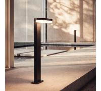 Lampioncino per Esterni LED 50cm 10W Alluminio Mikael Nero