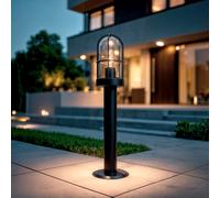 Lampioncino per Esterni Superficie 60cm Acciaio Inox Logan