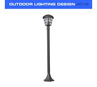 LAMPIONCINO PORTALAMPADA DESIGN 1mt LED E27 PER ESTERNO IP54 max 60W