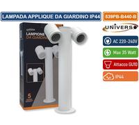 LAMPIONE 45CM DA GIARDINO CON DIFFUSORI ORIENTABILI PERESTERNO IP44 ATTACCO GU10