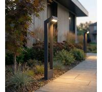 Lampione a LED Arcchio Kovato, altezza 95 cm, grigio scuro, IP65 Arcchio