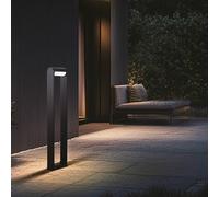 Lampione a LED CMD 9051, altezza 80 cm, antracite, IP65, metallo CMD