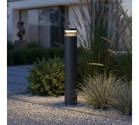 Lampione a LED Ideal Lux Boeing, altezza 70 cm, nero, IP65 IDEAL LUX