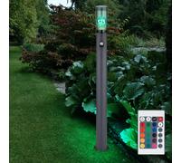 Lampione Außenstehlampe Lampada da Giardino Movimento Telecomando Antracite LED [EEK: F]