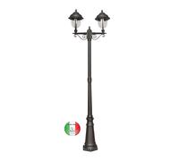 Lampione classico esterno sentieri giardini fusione alluminio Sanremo SR329.C22