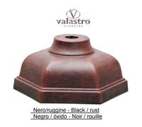 Lampione colonna cancelli esterno H 83 cm Sfera D30 cm alluminio Sorrento