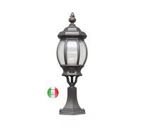 Lampione Colonna Cancelli in fusione alluminio Denver Q416 Made in Italy