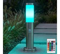 Lampione Da Giardino Con Sensore Di Movimento Dimmerabile Telecomando RGB LED [EEK: F]