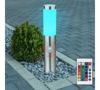 Lampione Da Giardino Con Sensore Di Movimento Dimmerabile Telecomando RGB LED [EEK: F]