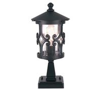 Lampione Da Giardino Esterno Nero 34 Cm [EEK: Non valutato]