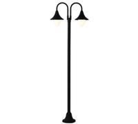 32953 LAMPIONE PARIGI 2 BRACCI NERO