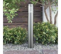 vidaXL Lampione da Giardino in Acciaio Inox Luce Lanterna Lampada da Esterno