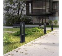 Lampione da giardino lampada 12w led da terra esterno ip65 lampioncino vialetti