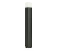 Lampione Da Giardino Nero 100 Cm IP44 Antiriflesso Quadrato E27