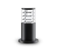 Lampione Da Giardino Piccolo H: 25 Cm IP54 Nero E27 Esterno