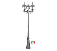 Lampione da giardino sentieri parchi fusione alluminio Savona C330.C22
