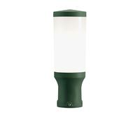 Lampione da giardino Testa-palo E27 Cactus H26,6 cm x D 6 cm verde muschio