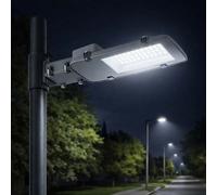 Lampione Da Strada Luce Esterna LED Bianco Freddo Luce Da Parcheggio L 41,8 Cm [EEK: E]
