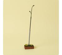 Lampione Doppia Testa Scala 1:64 Lampione LED a Doppia Testa per Collezione