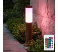 Lampione Esterni Lampada con Piedistallo da Giardino Dimmerabile Telecomando LED