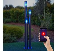 Lampione Esterni Lampada da Giardino Dimmerabile Smart LED Cambia-colore H [EEK: F]