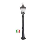Lampione esterno da giardino h110 in fusione di alluminio Firenze X341.C10