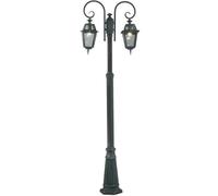 Lampione Esterno Milano 2 Luci Bracci,Arredo GiardinoLanterna,Plafoniera,Lampada