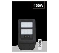 LAMPIONE FARETTO SOLARE 100W CON SENSORE CREPUSCOLARE LUCE NATURALE 4000K TR-100