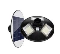 Lampione Faro Giardino Stradale Crepuscolare Ufo Pannello Solare 120w