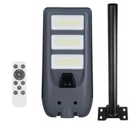 Lampione faro LED solare 100 160 220 e 300W sensore crepuscolare prossimità
