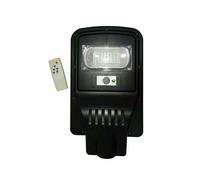 LAMPIONE FARO STRADALE AD ENERGIA SOLARE 30 WATT A LED CON TELECOMANDO SENSORE