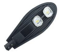 LAMPIONE FARO STRADALE ARMATURA LED 100W LUCE FREDDA 6000K 120° IP65 PER ESTERNO