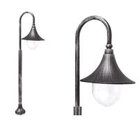 LAMPIONE GALATEA 1 LUCE SU PIANTANA CHIARO DI LUNA altezza cm. 135