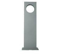 Lampione giardino 12 watt grigio led cob palo 50 cm luce 6500k 3000k 4000k