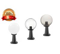 LAMPIONE LAMPIONI GLOBO BASSO DA ESTERNO ILLUMINAZIONE GIARDINO COMPLETO H 45 cm