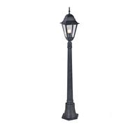 Lampione new york h 110 cm 1 luce grigio