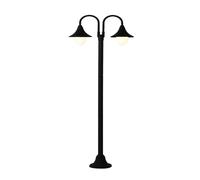 32953 LAMPIONE PARIGI 2 BRACCI NERO